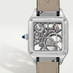 Cartier Santos-Dumont skelettiert mit Mikrorotor - Bild 7