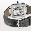 Cartier Santos-Dumont skelettiert mit Mikrorotor - Bild 4