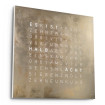Qlocktwo EARTH 45 CREATOR'S EDITION SILVER & GOLD  - Bild 2
