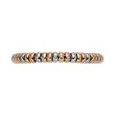 FOPE Solo Flex'it Armband mit dreifarbigen Goldrondellen und Diamanten - Bild 3