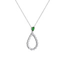 Chopard L'Heure Du Diamant Drop Anhänger mit Halskette - Bild 2