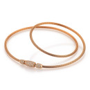 Jörg Heinz Mesh Strickkette Pavé-Kapseln drehbar - Bild 2