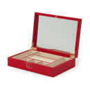 WOLF Palermo Medium Jewellery Box Red - Bild 4