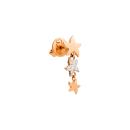DoDo Ohrring Stellina „Precious“ mit Diamanten (Ref: DHC1002-STAR3-DB09R) - Bild 2