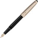 Montblanc Meisterstück Doué Geometry Champagne Gold-Coated Classique Füllfederhalter - Bild 2