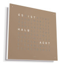 Qlocktwo EARTH 45 EDITION HAZELNUT  - Bild 2