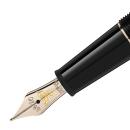 Montblanc Meisterstück Doué Geometry Champagne Gold-Coated Classique Füllfederhalter - Bild 3