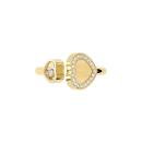 Chopard Happy Hearts Golden Hearts Ring - Bild 2