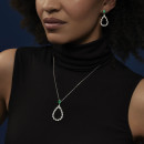 Chopard L'Heure Du Diamant Drop Anhänger mit Halskette - Bild 5