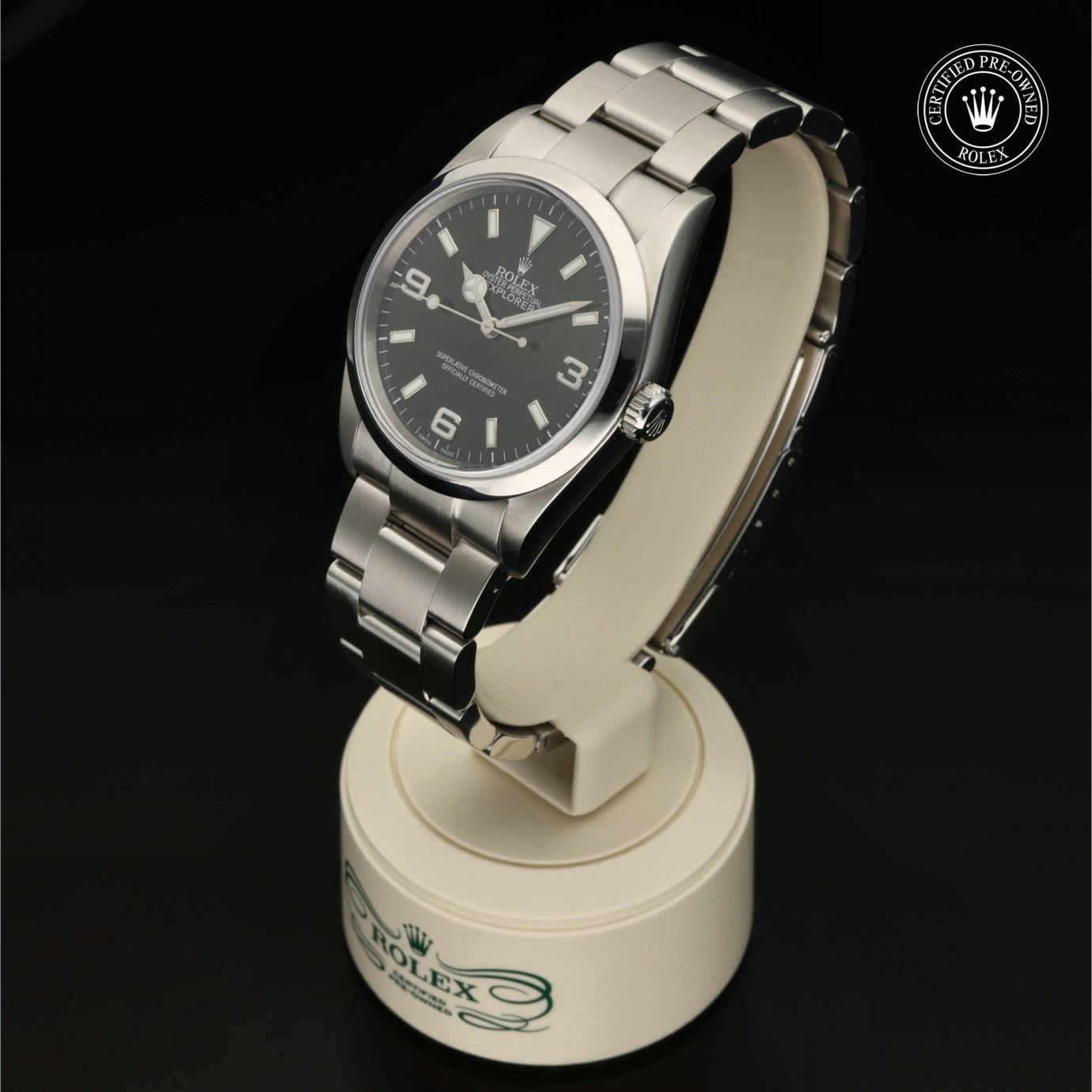 Rolex Oyster Perpetual  Explorer 36 M114270-0002 - 360 Grad Ansicht Bild 5