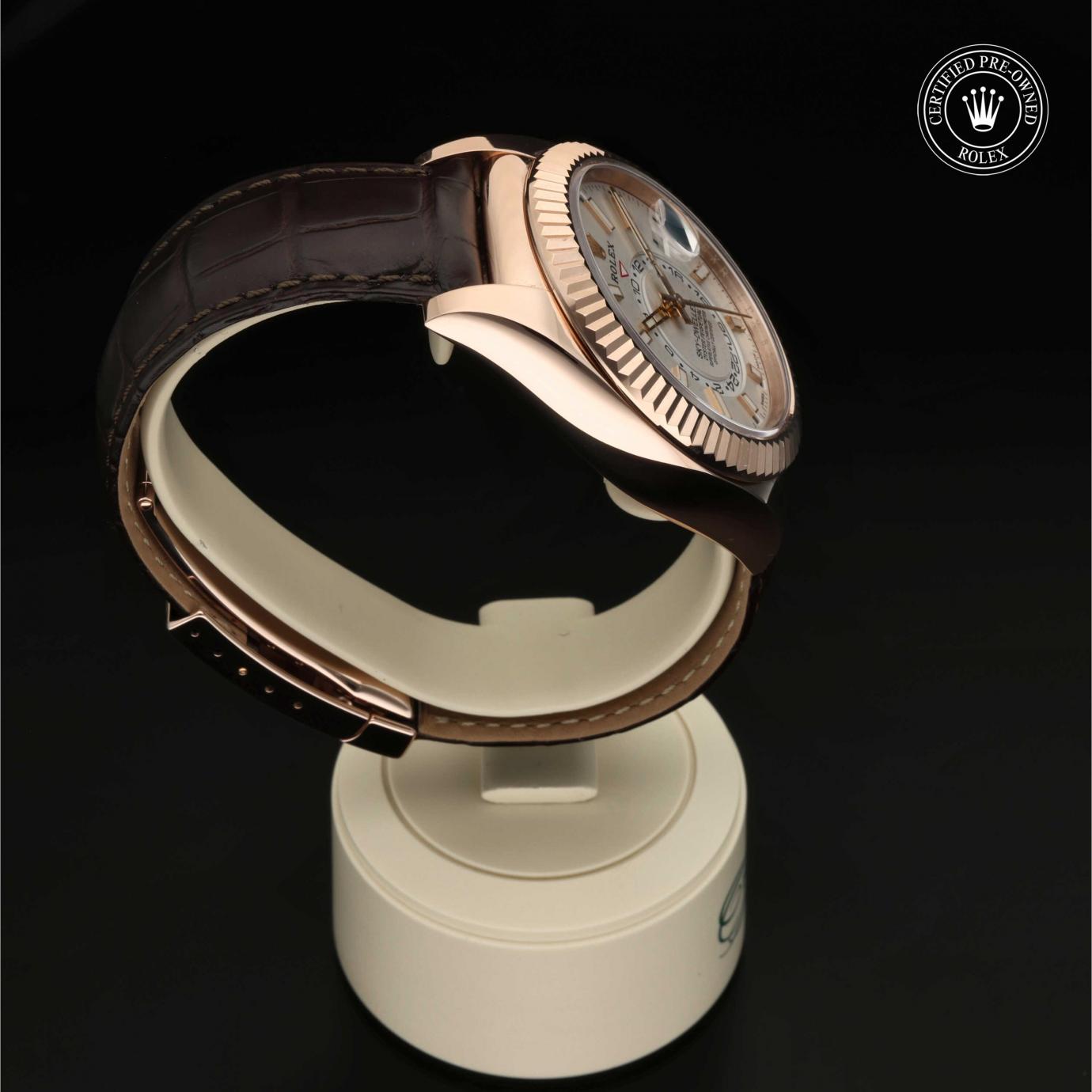 Rolex Sky-Dweller M326135-0006 - 360 Grad Ansicht Bild 27