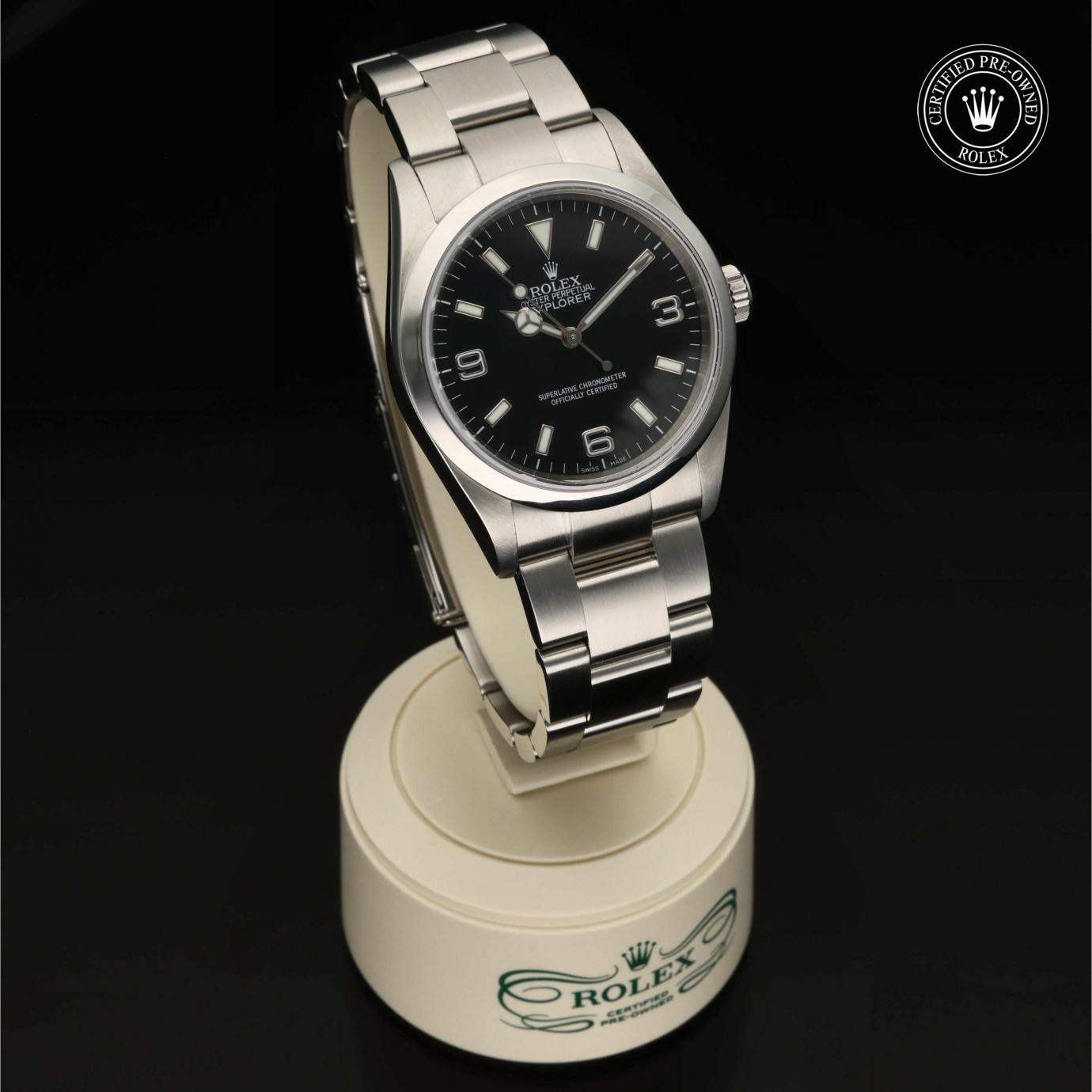Rolex Oyster Perpetual  Explorer 36 M114270-0002 - 360 Grad Ansicht Bild 34