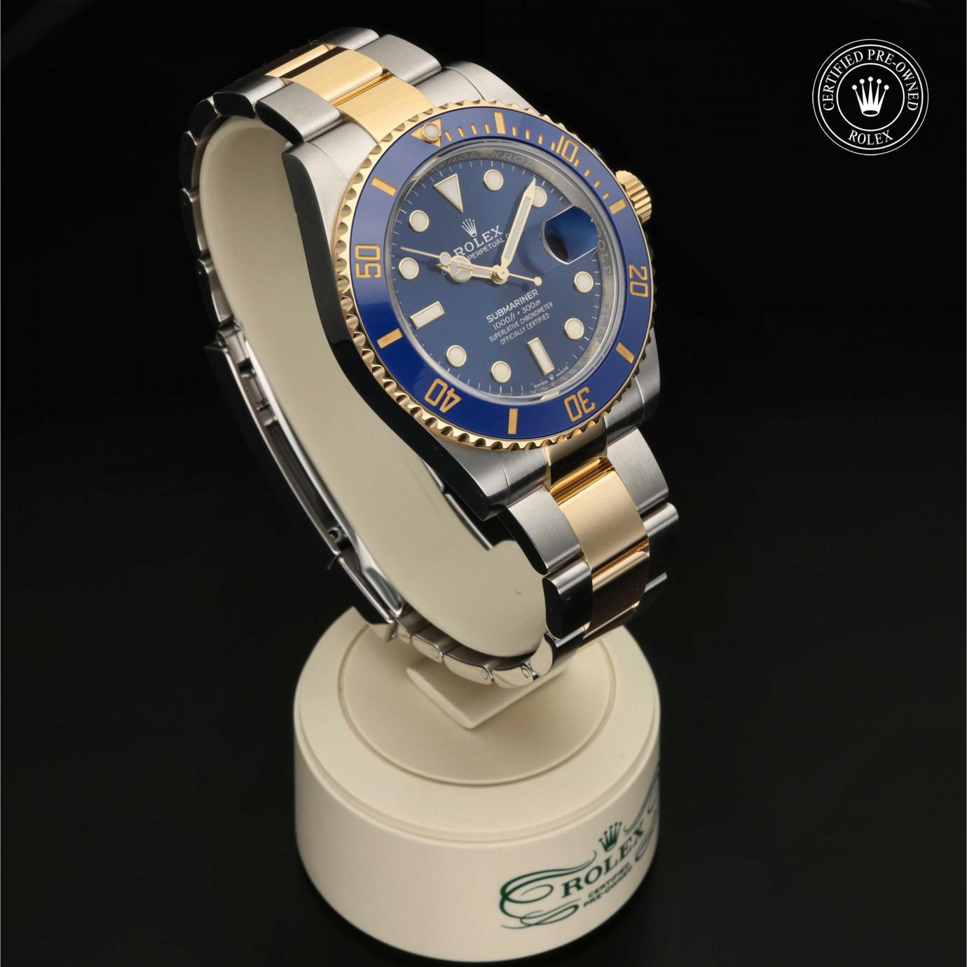 Rolex Submariner Date M126613LB-0002 - 360 Grad Ansicht Bild 32