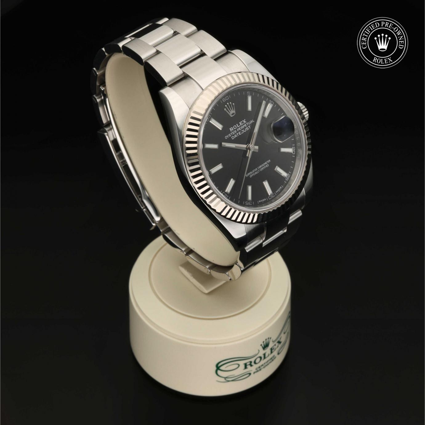 Rolex Datejust 41 M126334-0017 - 360 Grad Ansicht Bild 32