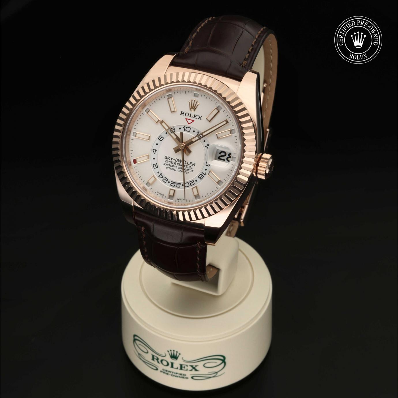 Rolex Sky-Dweller M326135-0006 - 360 Grad Ansicht Bild 3