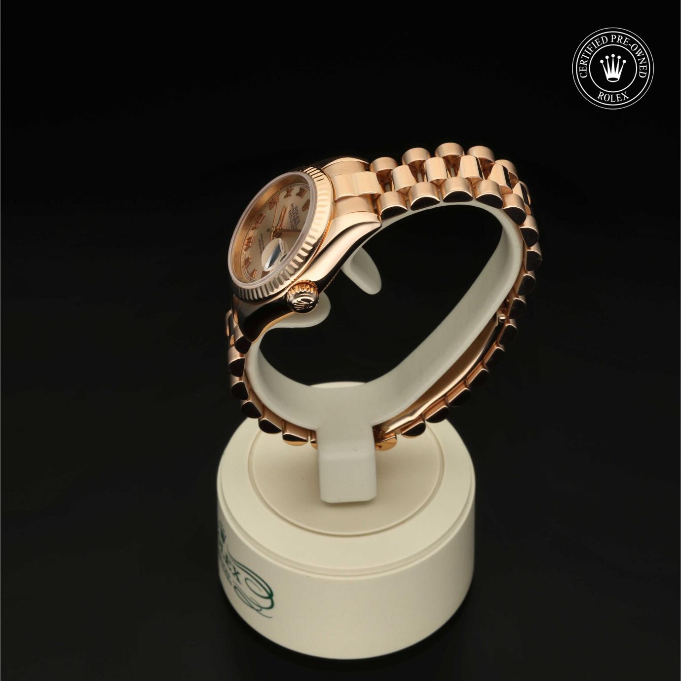 Rolex Oyster Perpetual Lady-Datejust 26 M179175-0042 - 360 Grad Ansicht Bild 9