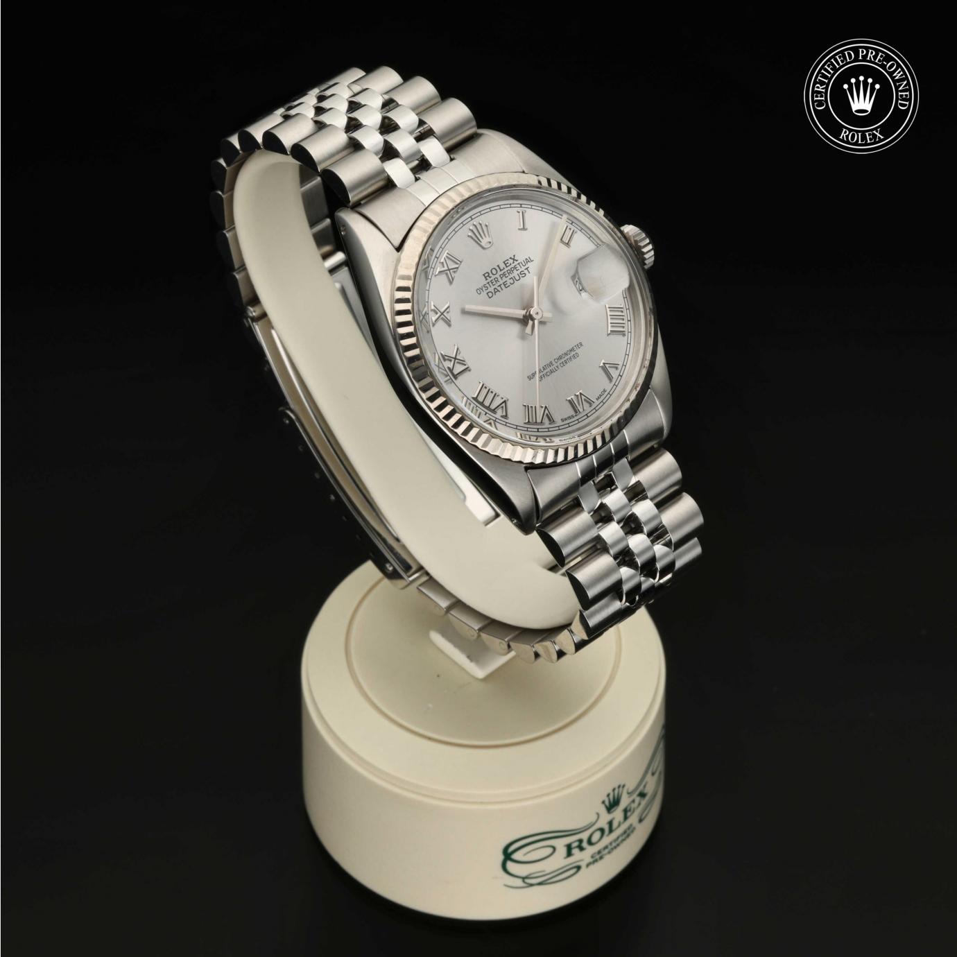 Rolex Oyster Perpetual  Datejust 36 16014 - 360 Grad Ansicht Bild 32