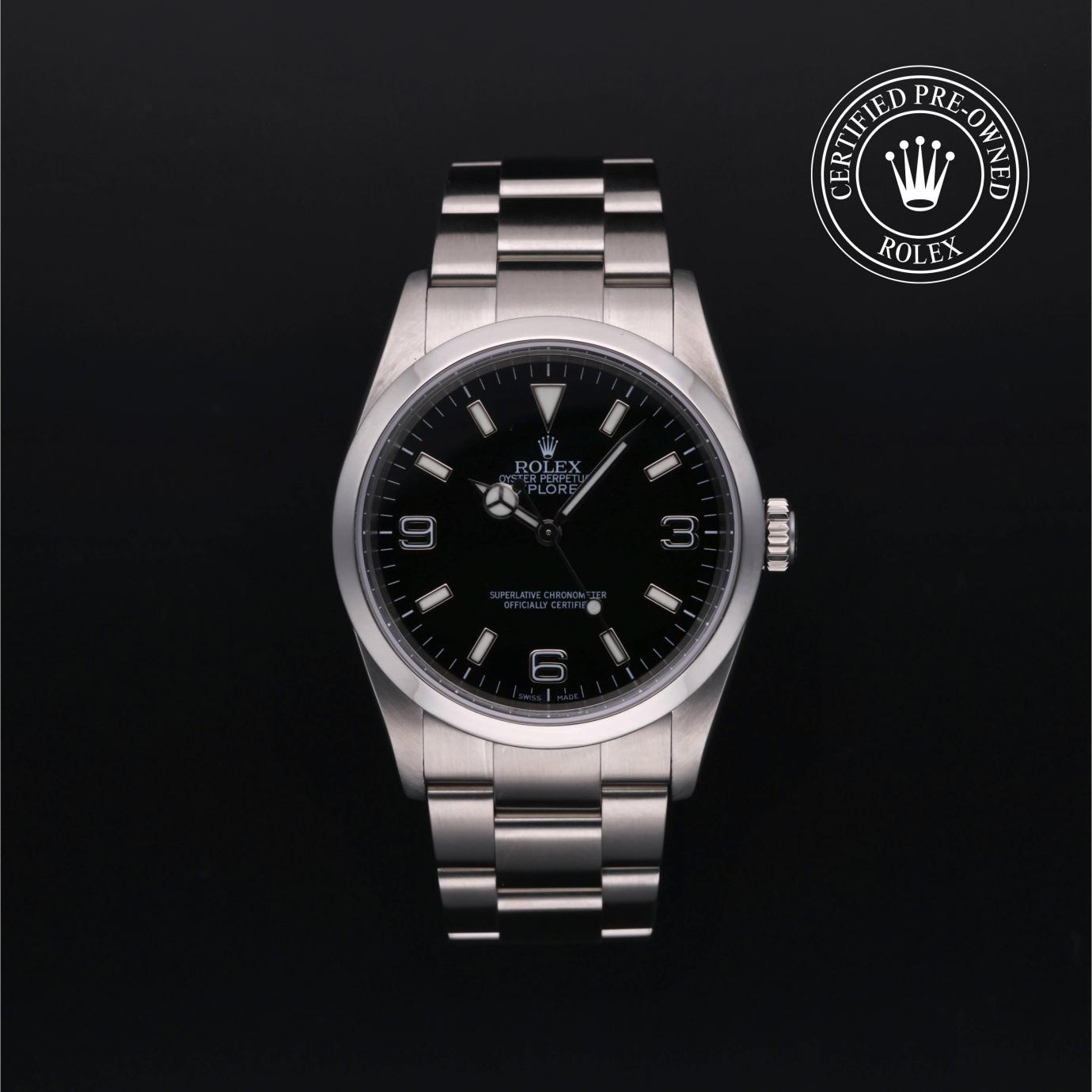 Rolex Oyster Perpetual  Explorer 36 M114270-0002 Herrenuhr Soldier