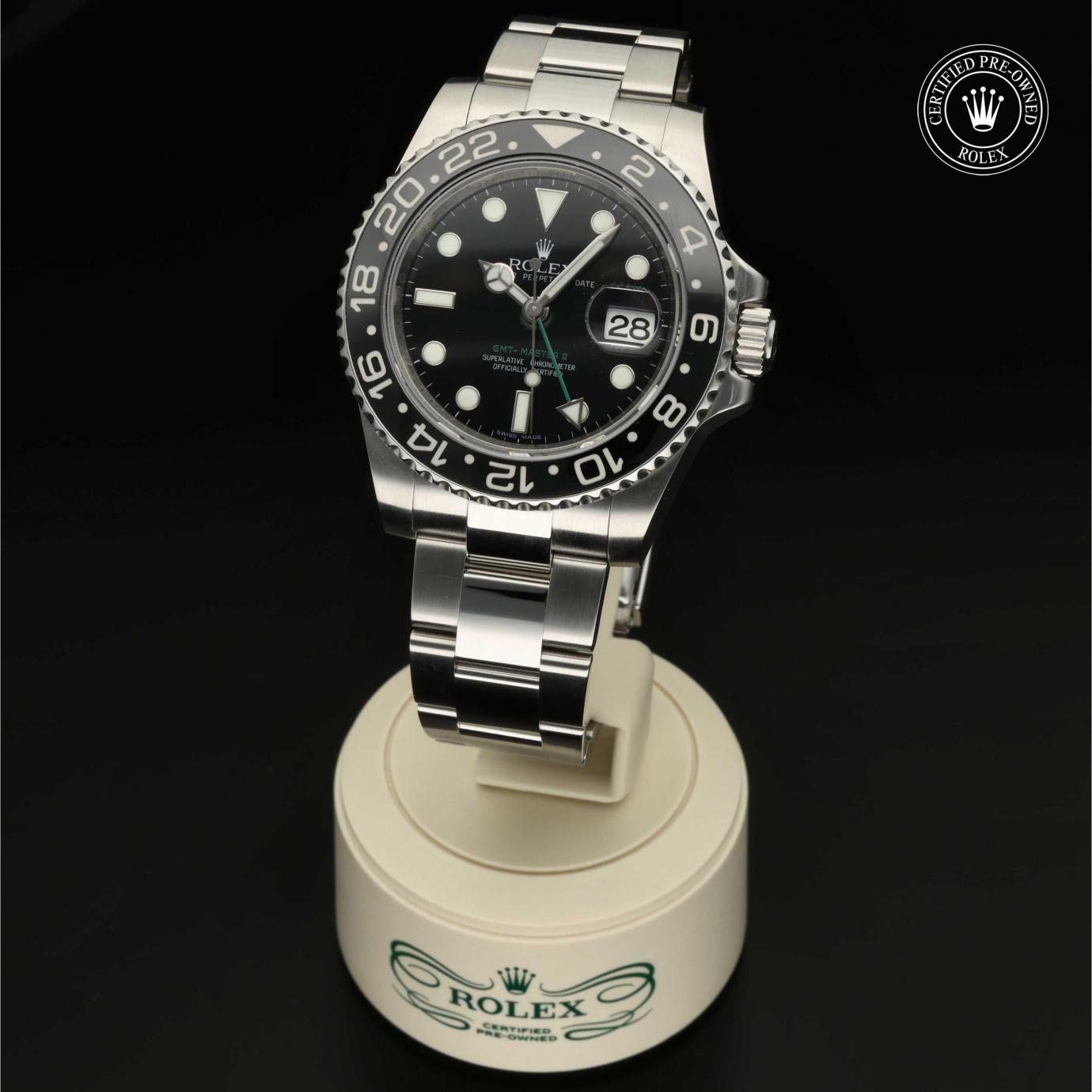 Rolex GMT‑Master II M116710LN-0001 - 360 Grad Ansicht Bild 2