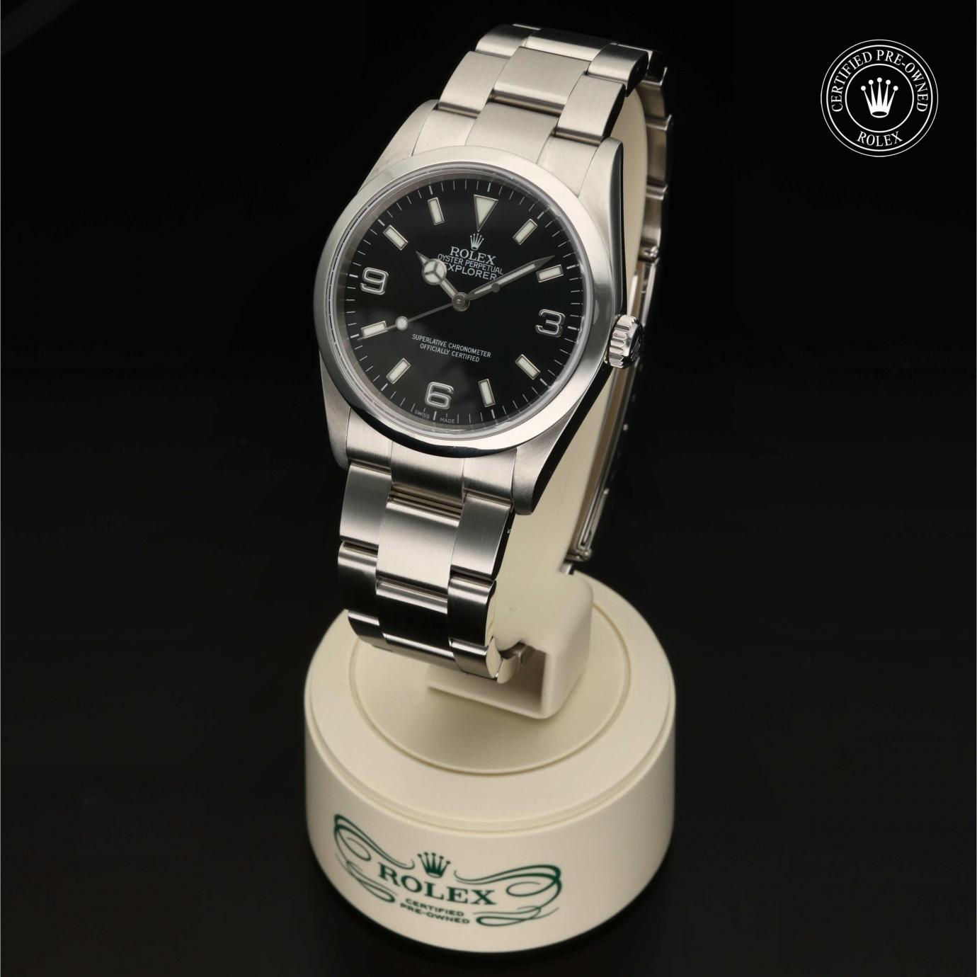 Rolex Oyster Perpetual  Explorer 36 M114270-0002 - 360 Grad Ansicht Bild 3