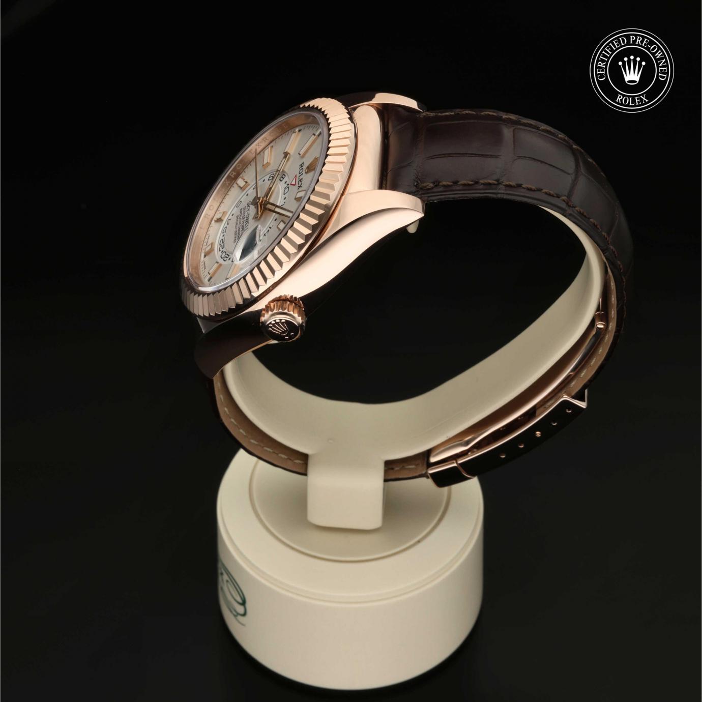Rolex Sky-Dweller M326135-0006 - 360 Grad Ansicht Bild 10