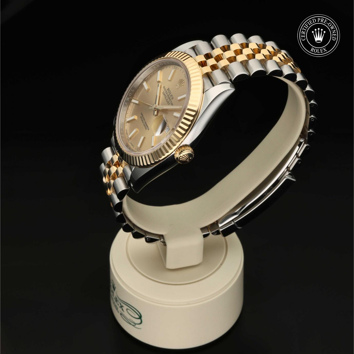 Rolex Datejust 41 M126333-0016 - 360 Grad Ansicht Bild 8