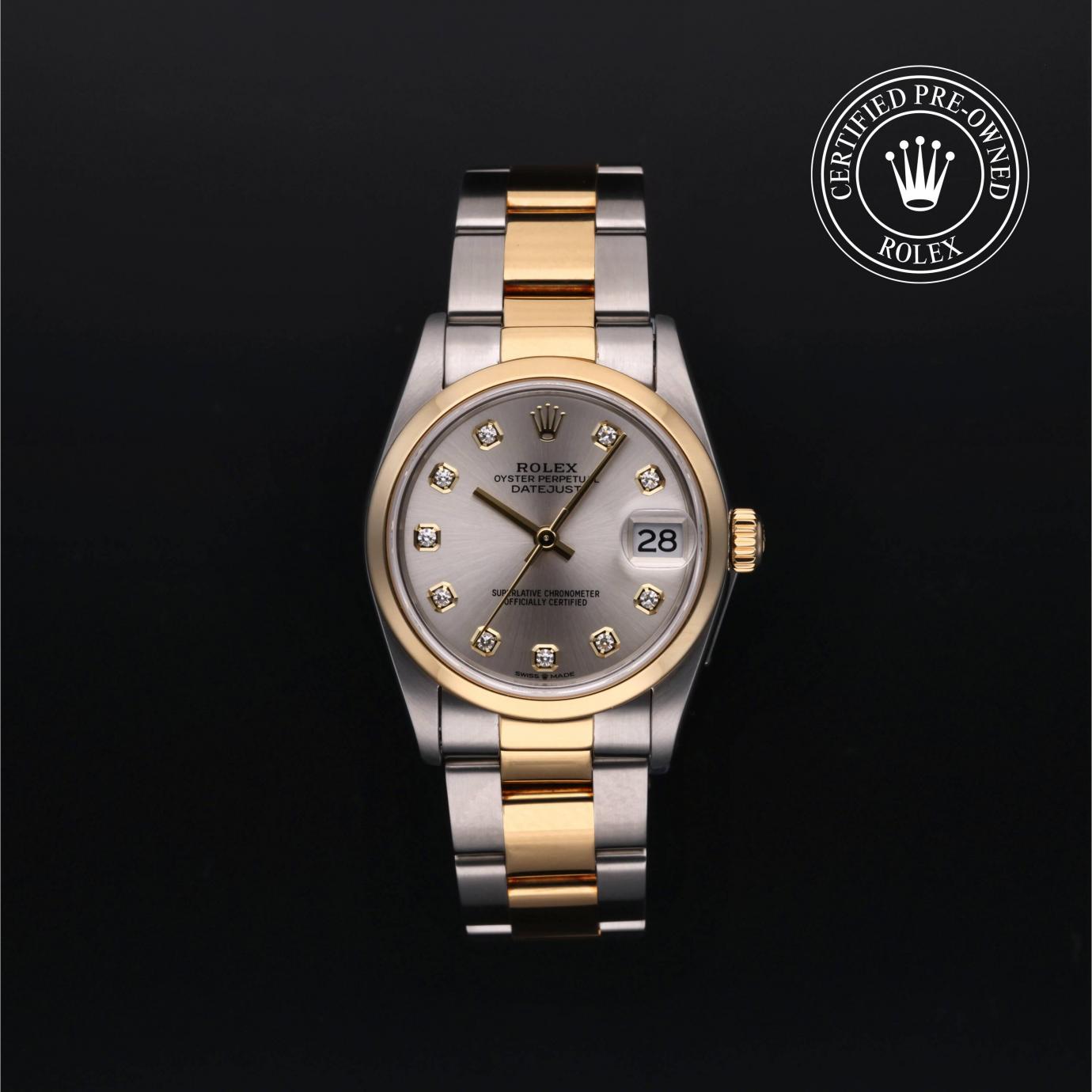 Rolex Oyster Perpetual  Datejust 31 M68243-0008 Herrenuhr Soldier
