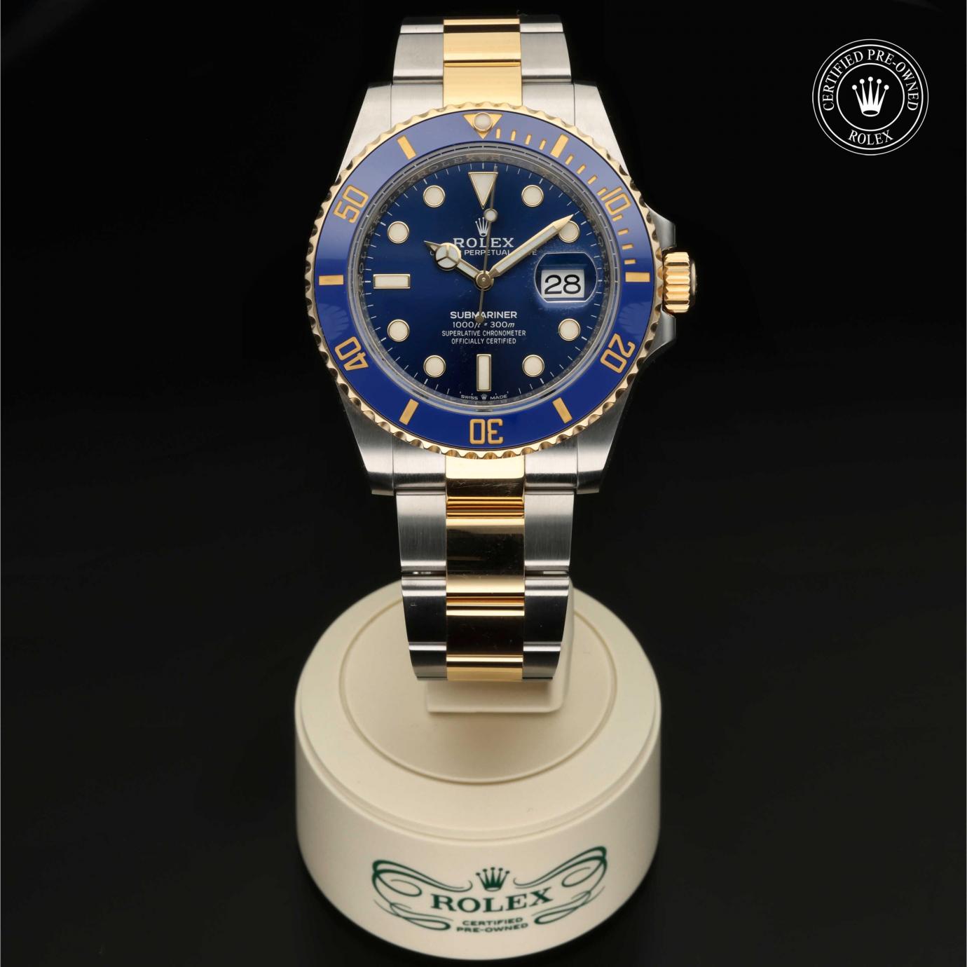 Rolex Submariner Date M126613LB-0002 - 360 Grad Ansicht Bild 36