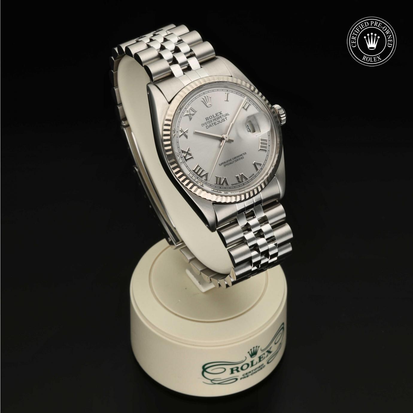 Rolex Oyster Perpetual  Datejust 36 16014 - 360 Grad Ansicht Bild 33