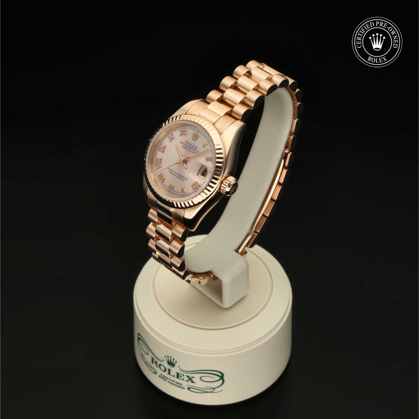 Rolex Oyster Perpetual Lady-Datejust 26 M179175-0042 - 360 Grad Ansicht Bild 5