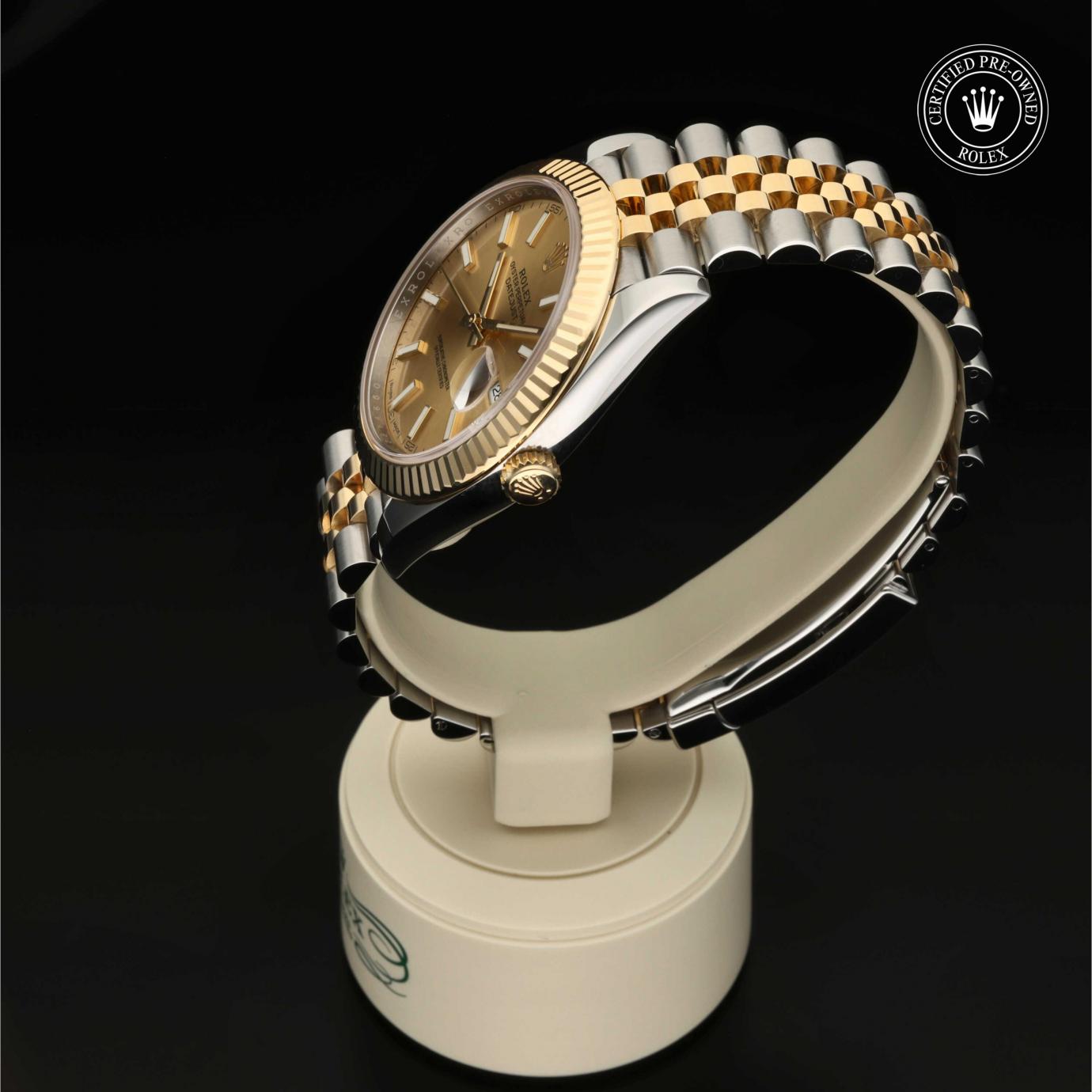 Rolex Datejust 41 M126333-0016 - 360 Grad Ansicht Bild 9