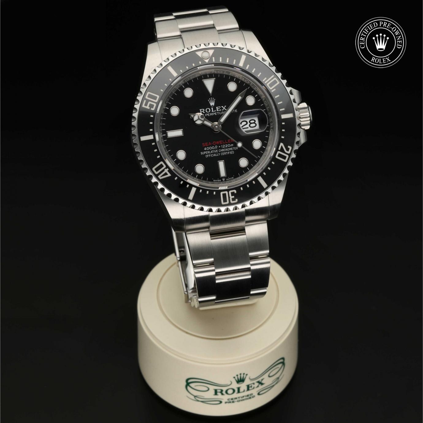 Rolex Sea-Dweller M126600-0002 - 360 Grad Ansicht Bild 35