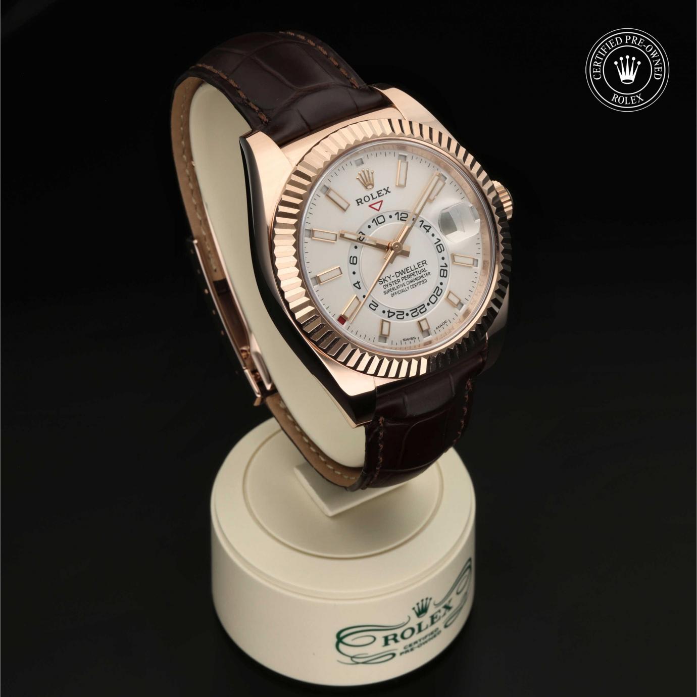 Rolex Sky-Dweller M326135-0006 - 360 Grad Ansicht Bild 33