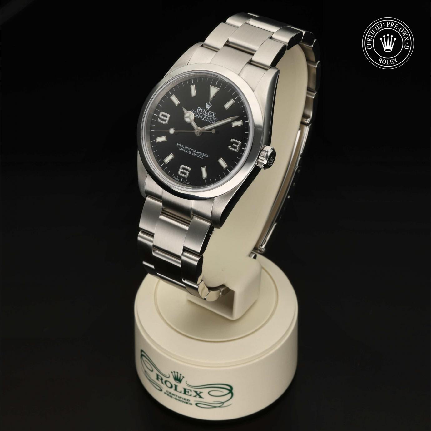 Rolex Oyster Perpetual  Explorer 36 M114270-0002 - 360 Grad Ansicht Bild 4