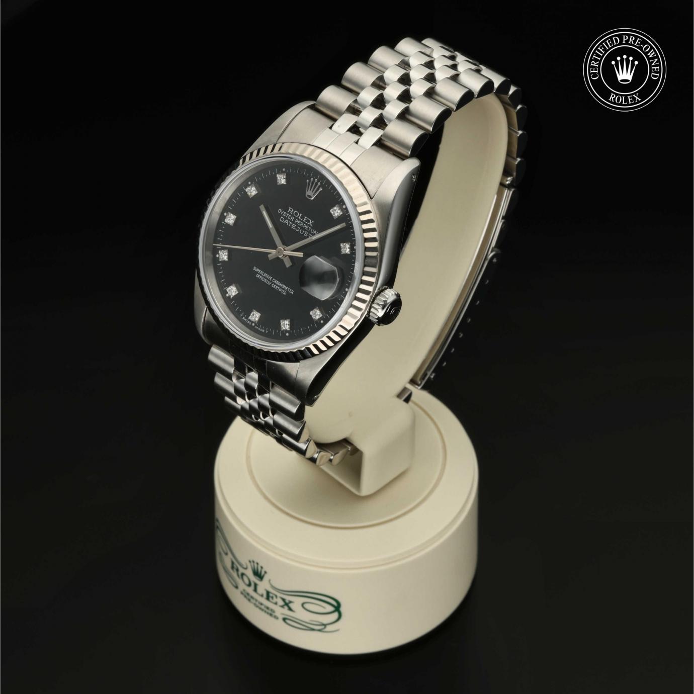 Rolex Oyster Perpetual  Datejust 36 M16234-0057 - 360 Grad Ansicht Bild 5