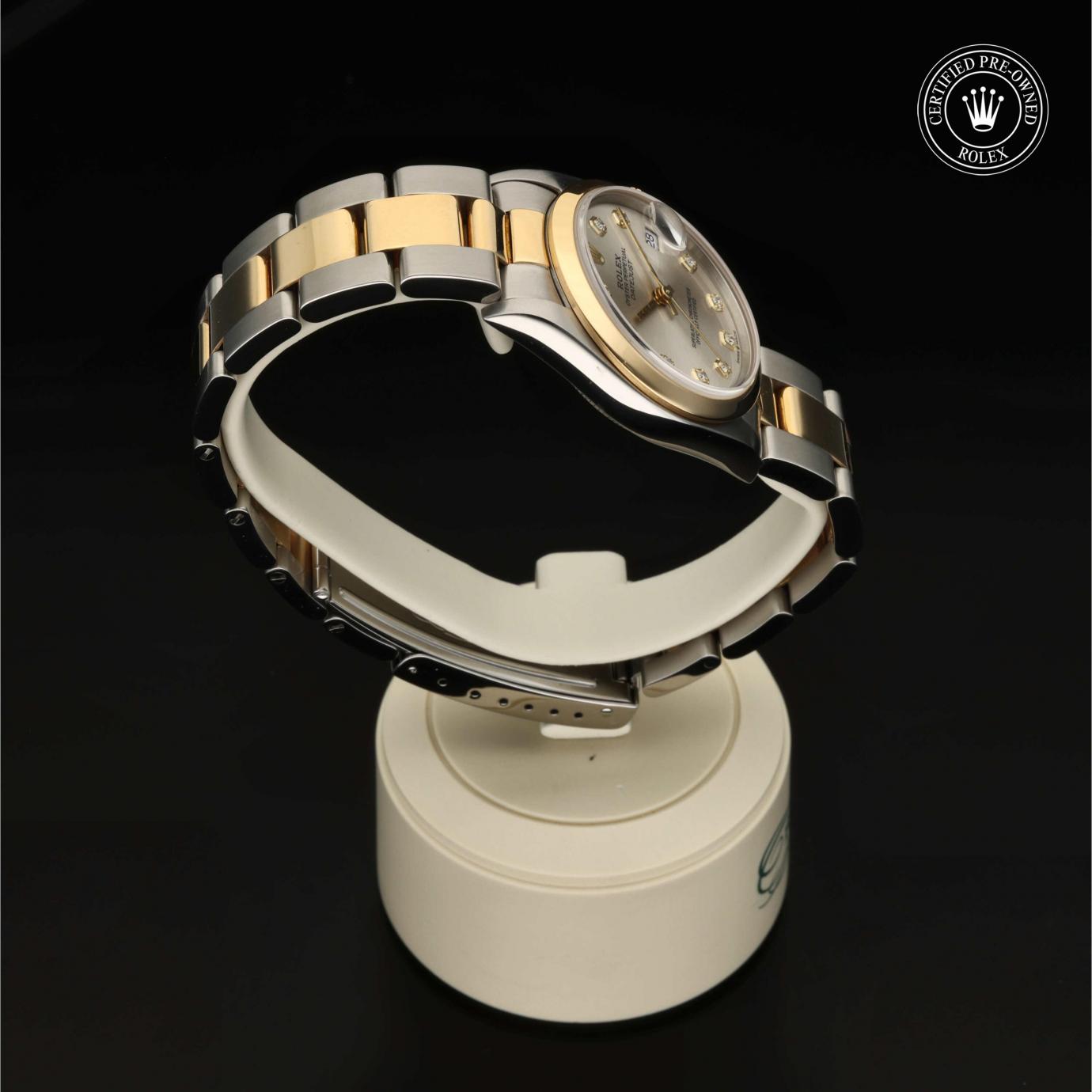 Rolex Oyster Perpetual  Datejust 31 M68243-0008 - 360 Grad Ansicht Bild 27