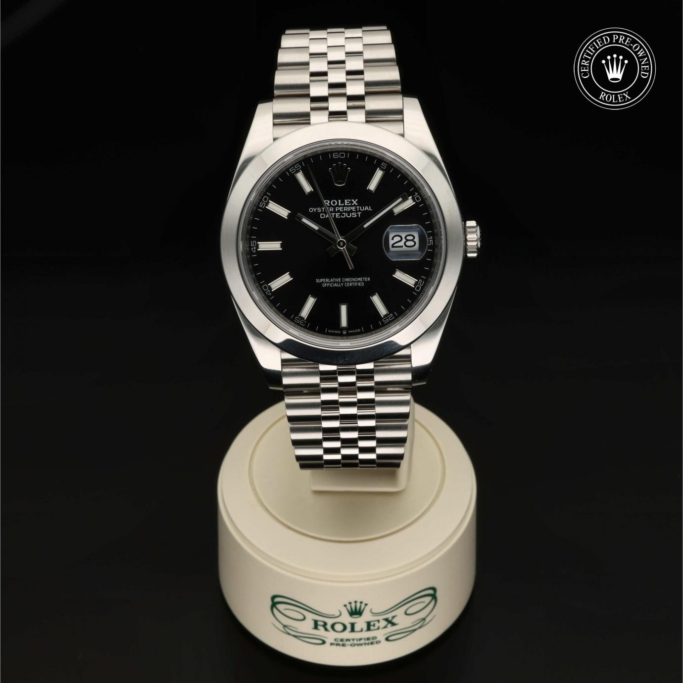 Rolex Datejust 41 M126300-0012 - 360 Grad Ansicht Bild 36