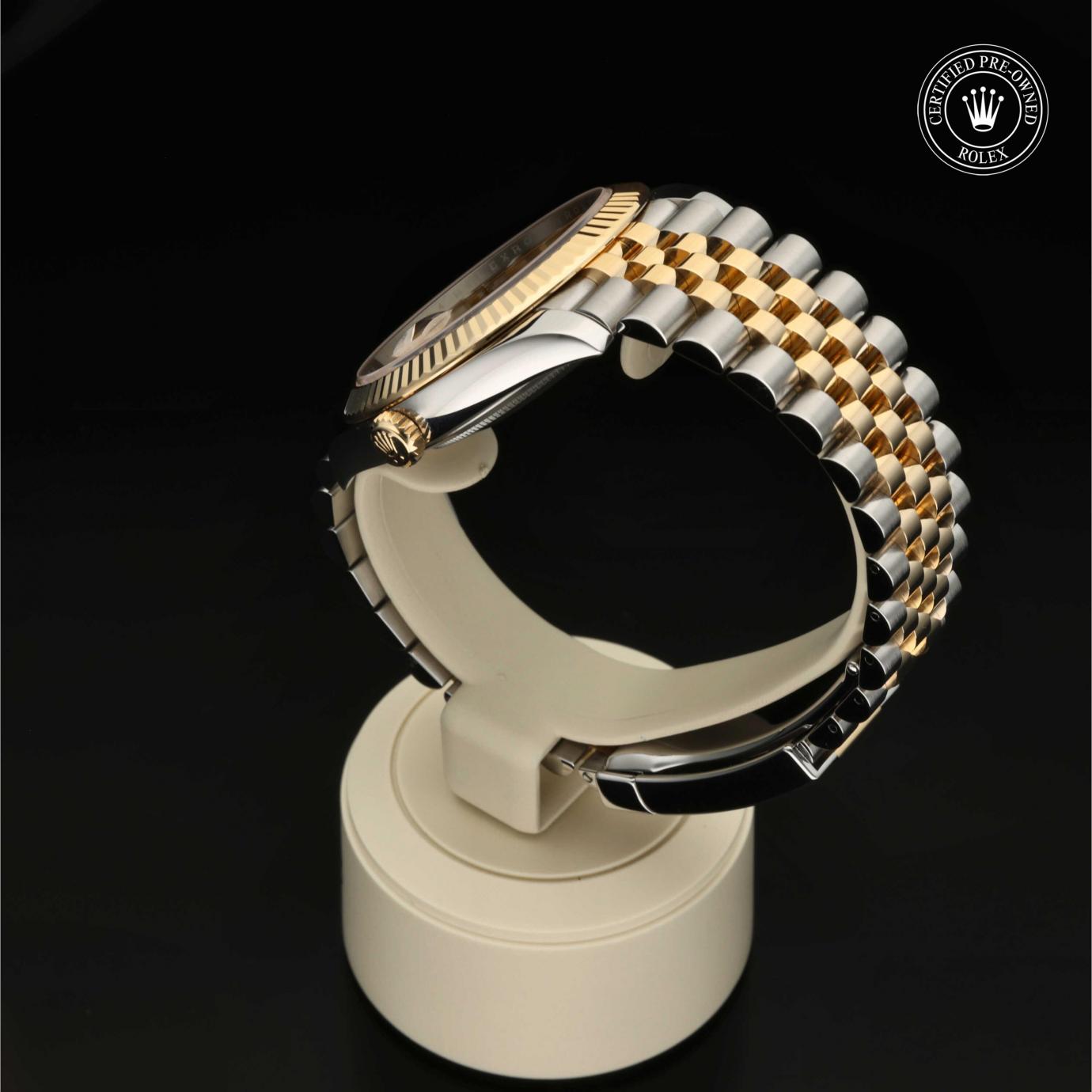 Rolex Datejust 41 M126333-0016 - 360 Grad Ansicht Bild 13