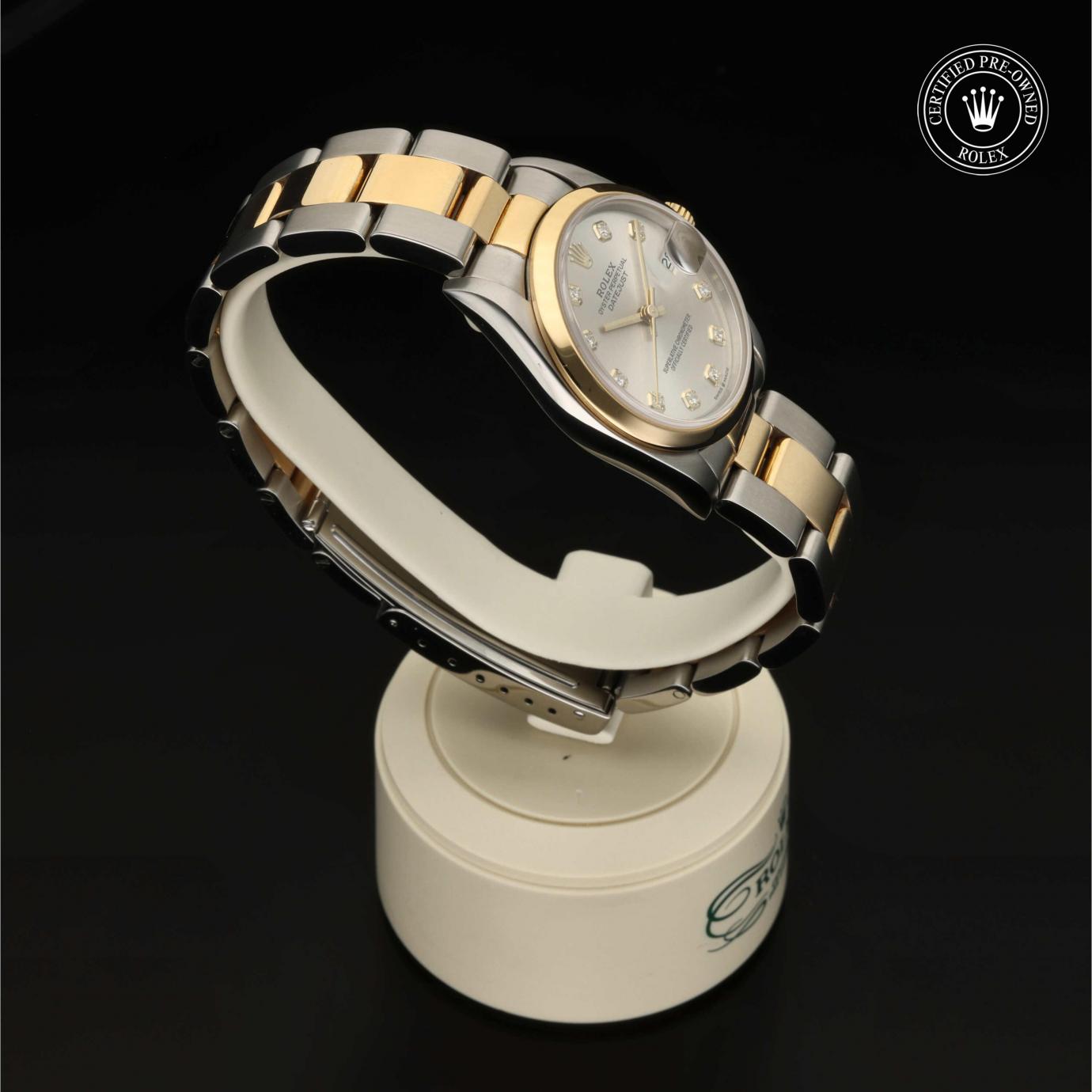 Rolex Oyster Perpetual  Datejust 31 M68243-0008 - 360 Grad Ansicht Bild 29