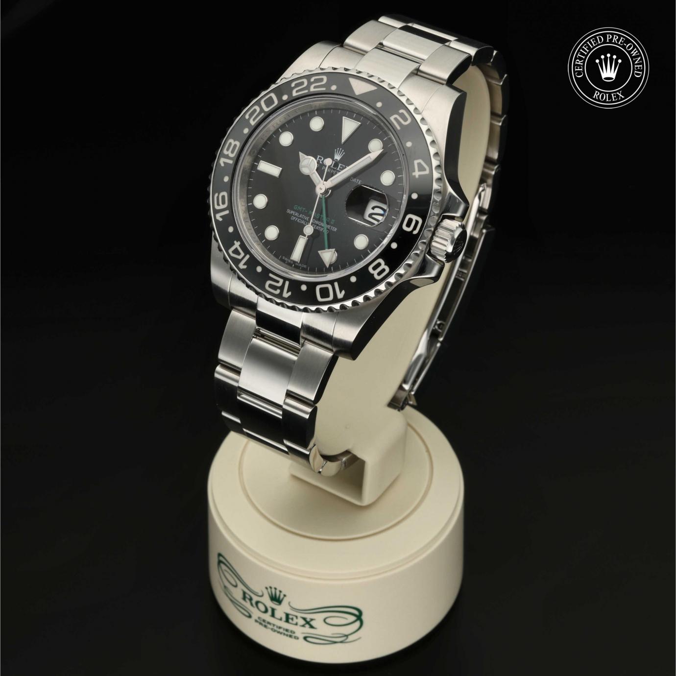 Rolex GMT‑Master II M116710LN-0001 - 360 Grad Ansicht Bild 4