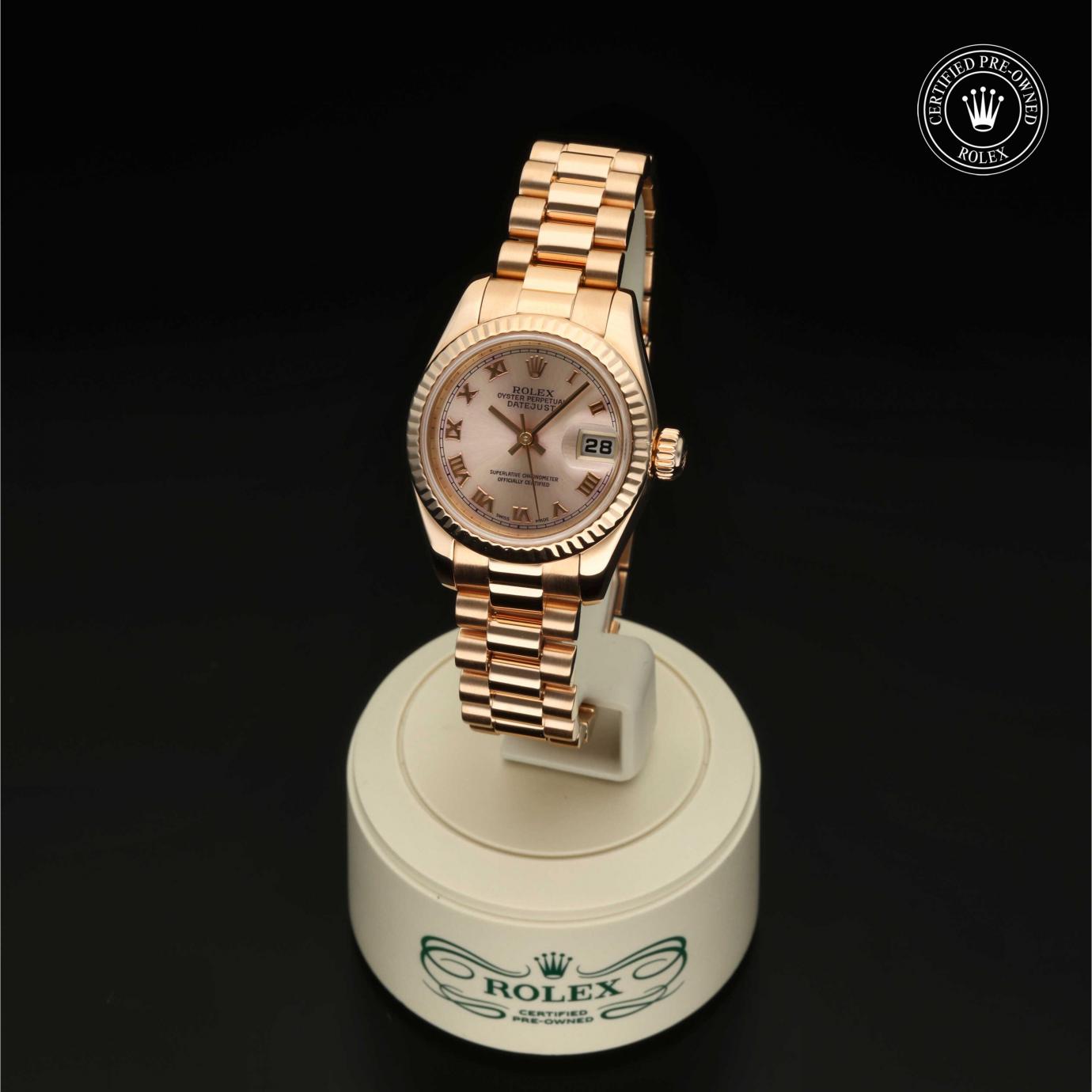 Rolex Oyster Perpetual Lady-Datejust 26 M179175-0042 - 360 Grad Ansicht Bild 2