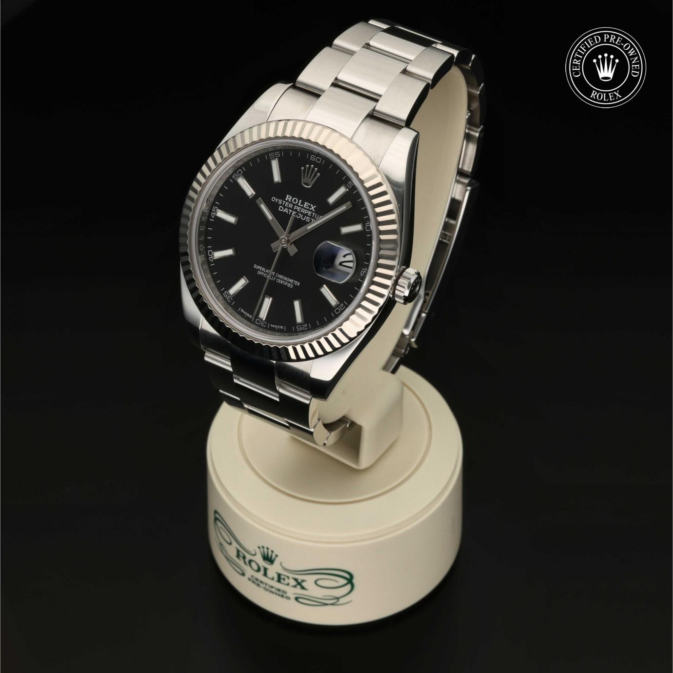 Rolex Datejust 41 M126334-0017 - 360 Grad Ansicht Bild 4