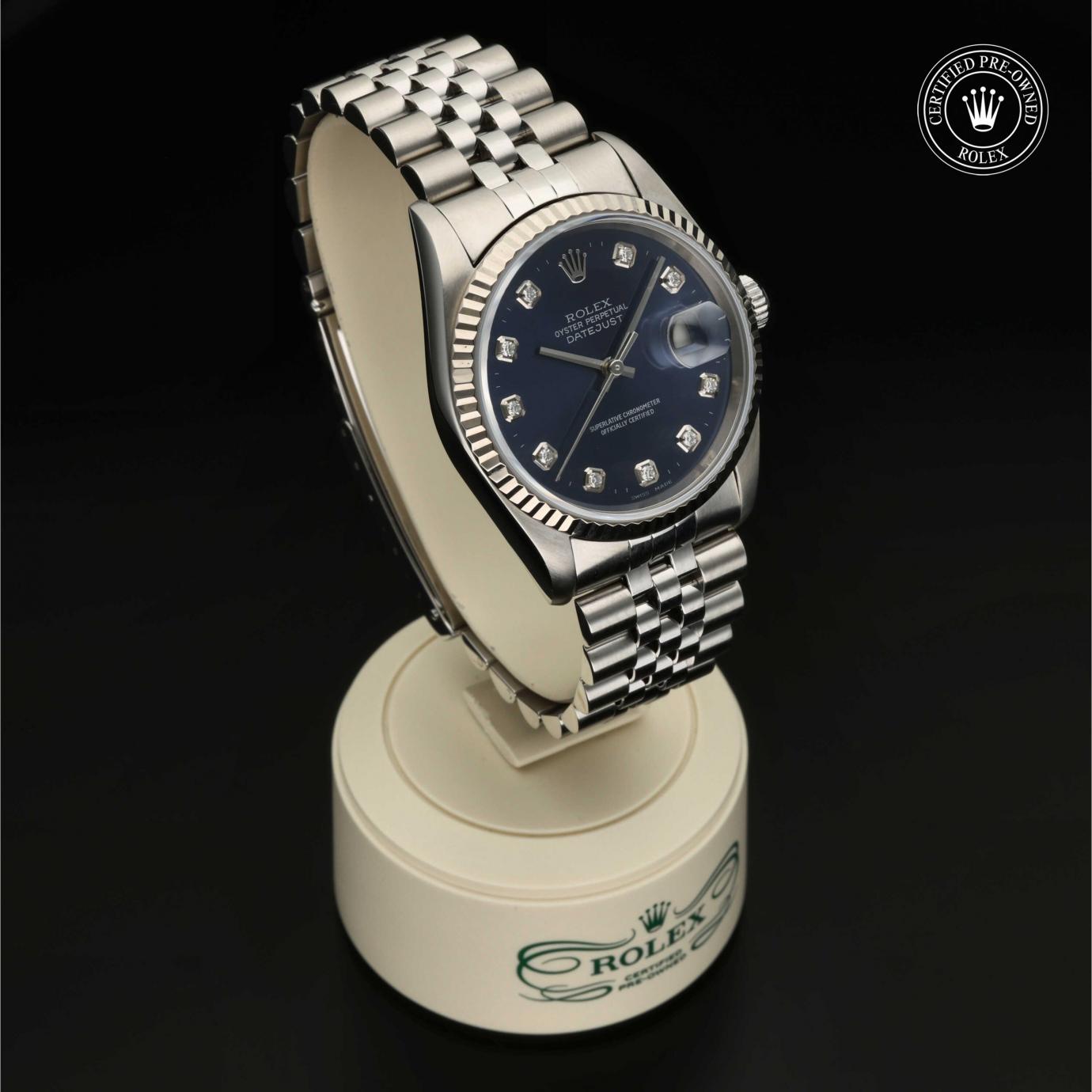 Rolex Oyster Perpetual  Datejust 36 M16234-0014 - 360 Grad Ansicht Bild 33