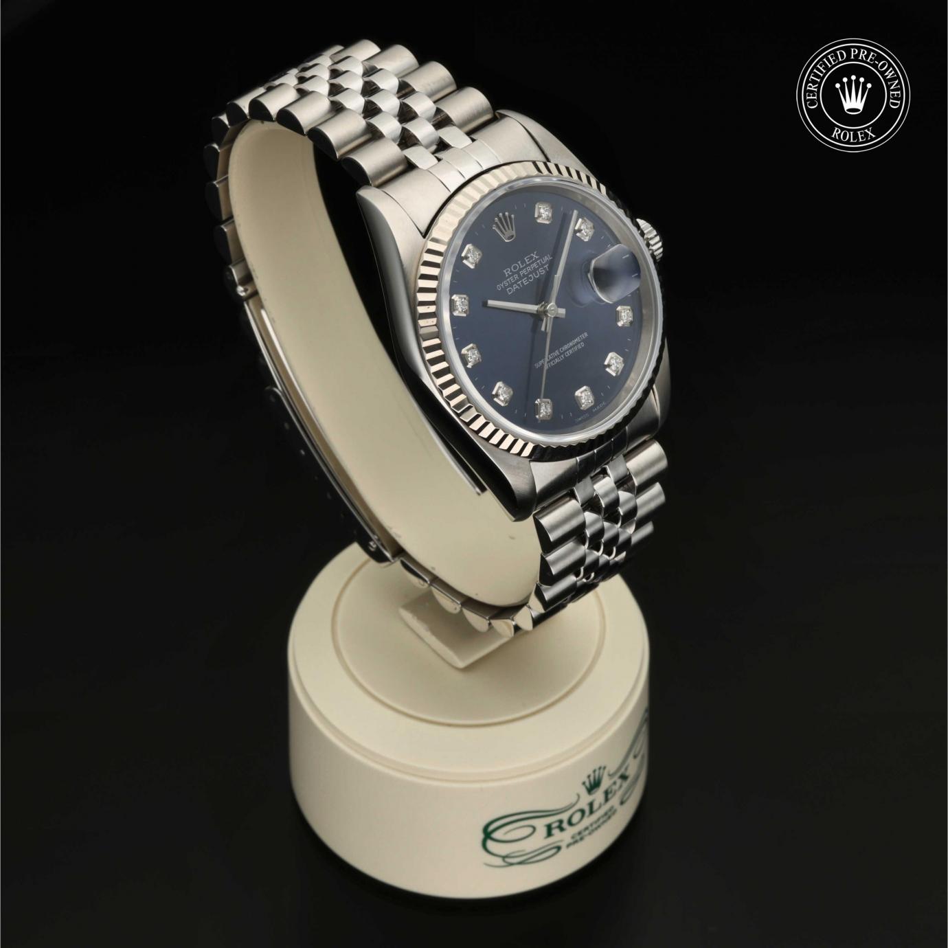 Rolex Oyster Perpetual  Datejust 36 M16234-0014 - 360 Grad Ansicht Bild 32
