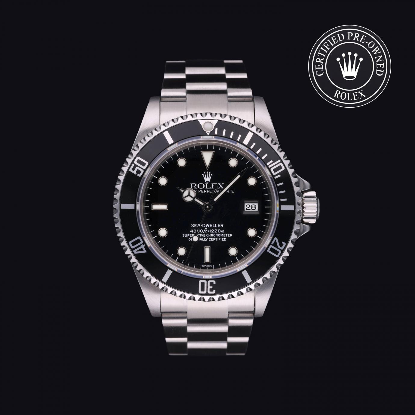 Rolex Oyster Perpetual Sea-Dweller M16600-0003 Herrenuhr Soldier