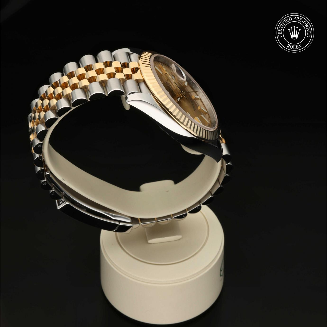 Rolex Datejust 41 M126333-0016 - 360 Grad Ansicht Bild 24