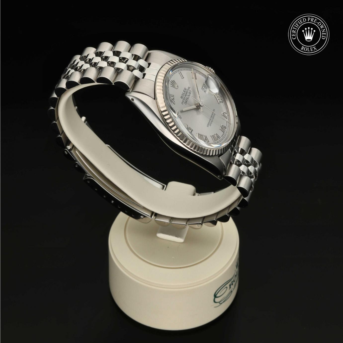 Rolex Oyster Perpetual  Datejust 36 16014 - 360 Grad Ansicht Bild 29