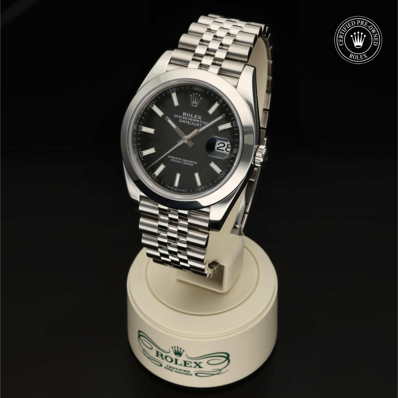 Rolex Datejust 41 M126300-0012 - 360 Grad Ansicht Bild 3