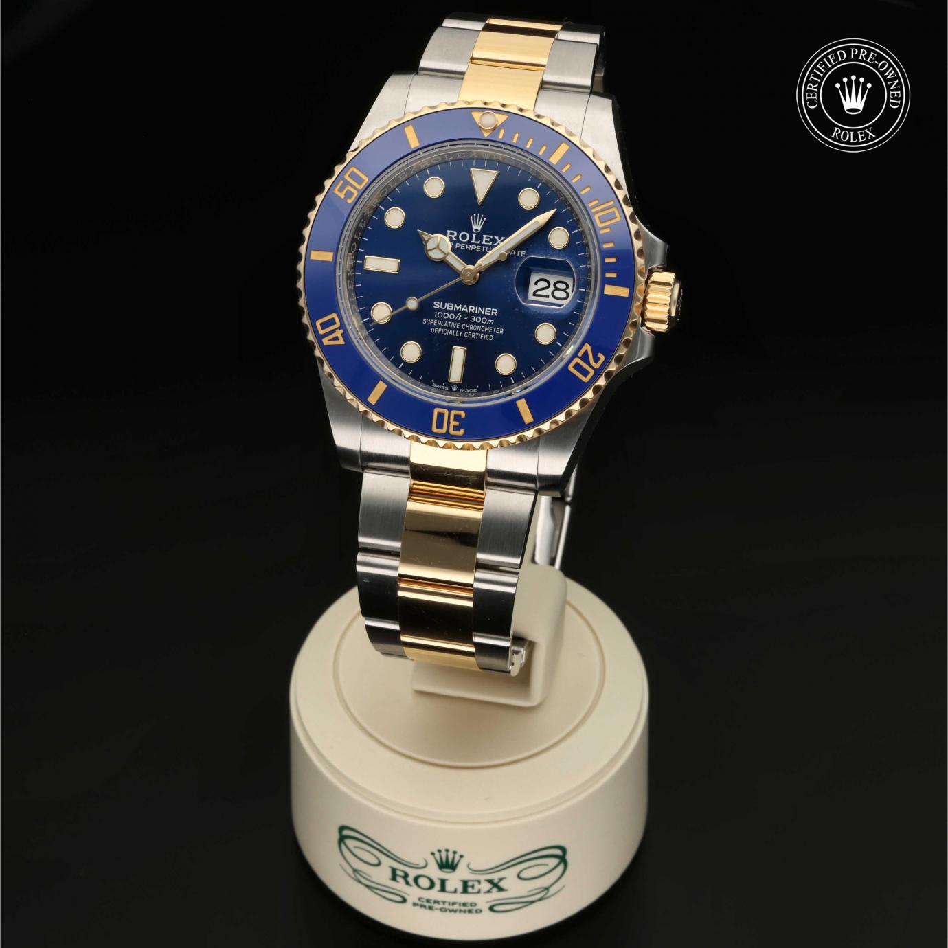 Rolex Submariner Date M126613LB-0002 - 360 Grad Ansicht Bild 2