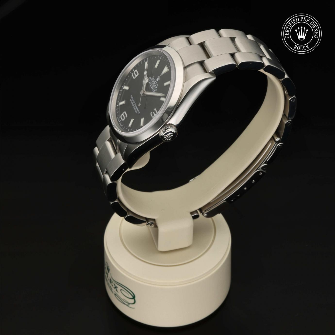 Rolex Oyster Perpetual  Explorer 36 M114270-0002 - 360 Grad Ansicht Bild 8
